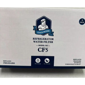 3 pack Coach CF5 Refrigerator Water Filter Replaces EPTWFUO1 ULTRA-l l NWT
